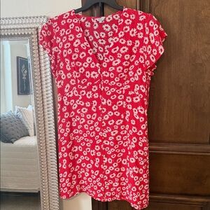 Rails Red Floral Dress